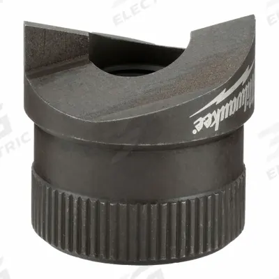 MILWAUKEE Knockout Punch: 16 ga Sheet Metal Capacity (Steel), 7/8 in Nominal Size - Milwaukee Knockout Punches & Dies