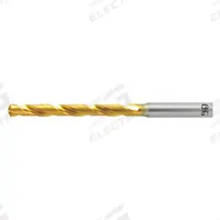 OSG Jobber Length Drill Bit: #26, 130° X-Thinning Point, TiN-Coated Cobalt (MPN 15147005). Key specifications — attr1229327: 0.1470.