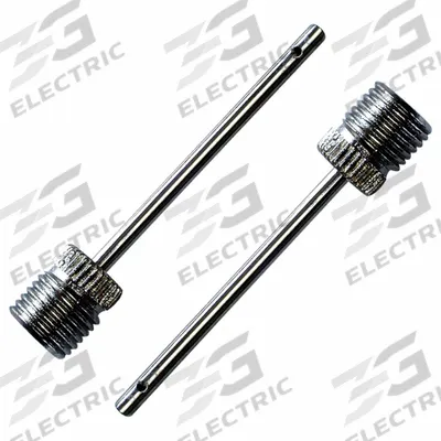 SLIME Air Needles: 1 1/2 in Overall Lg, Silver, Metal (MPN 23032) - Ball Inflating Needles