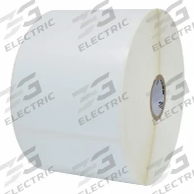 ZEBRA Barcode Printer Labels: 3 in Label Wd, 3 in Label Ht, White, 1 in Core Dia. - Desktop Thermal Transfer Labels
