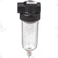 SPEEDAIRE Compressed Air Filter: Particulate, 1/4 in NPT, 5 micron, 26 cfm, 150 psi Max Op Pressure (MPN 4ZL08). Key specifications — attr110055: Miniature; attr110008: SPEEDAIRE.