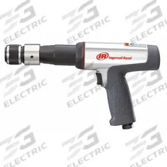 INGERSOLL RAND Air Hammer: 3/8 in Shank Size, 4 1/2 in Stroke Lg, 2,530 bpm Blows per Minute, Round (MPN 119MAX). Key specifications — attr1320834: INGERSOLL RAND; attr1320853: Round; attr1320854: Round; attr1320857: Quick Change Retainer; attr1393634: Maintenance to Light Production; attr1393635: Yes; attr1393636: Ultra Durable.