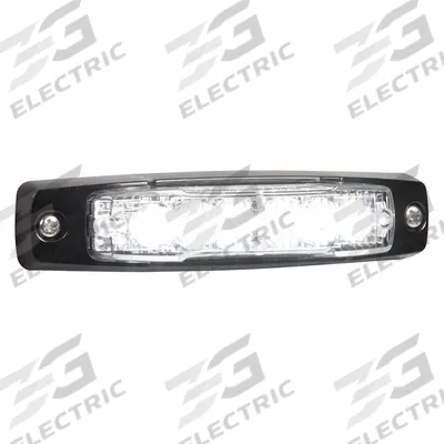 FEDERAL SIGNAL Warning Light: Perimeter Flashing Warning Light, White, 15/16 in Overall Wd - Vehicle Perimeter Flashing Warning Lights