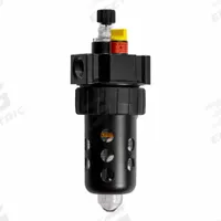 PARKER Lubricator: Micro Mist, 1/2 in NPT, 90 scfm, 250 psig Max Op Pressure, 175°F Max Op Temp (MPN 16L32BE). Key specifications — attr111774: Zinc; attr111402: Series 16L; attr111761: PARKER.