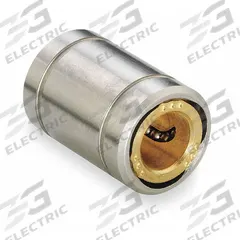 THOMSON Linear Ball Bearing: 3/16 in Inside Dia, 7 lbf Dynamic Load Capacity, No Wipers (MPN INST369SS). Key specifications — Material: Stainless Steel; Included Wiper Seals: No Wipers.