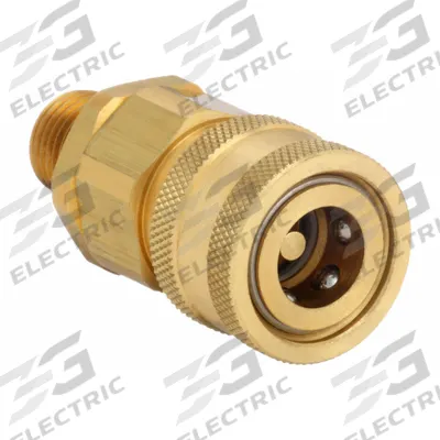 SNAP-TITE Hydraulic Quick Connect Hose Coupling: 1/2 in, Brass, 49.21 lpm Max. Flow Rate - H Series Hydraulic Quick-Connect Coupling Bodies
