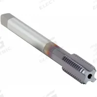 OSG Straight Flute Tap: 7/8"-14 UNF, H5 / 2B-3B, 5 Flute, Bottoming Chamfer, V Coated Powdered Metal (MPN 1005303308)