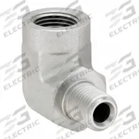 PARKER Metal Pipe Elbow: 3/4 in x 1 in, Male NPT Threaded x Female NPT Threaded, 1,800 psi, Steel (MPN 3/4 X 1 CD-S). Key specifications — Maximum Operating Pressure: 1,800 psi; (DO NOT SEND) Manufacturer Location: Globally Sourced.
