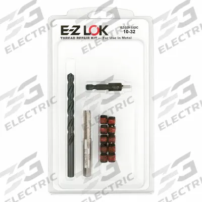 APPROVED VENDOR Self Locking Thread Insert: Heavy Wall, #10-32 Int Thrd Sz - Self-Locking Insert & Installation Tool Kits