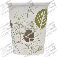 DIXIE Disposable Hot Cup: 10 oz Capacity, White, Paper, Unwrapped, Pathways, 1,000 PK (MPN 2340PATH). Key specifications — attr552470: DIXIE; attr561678: Yes; attr552476: Paper; attr552475: PK; attr552478: Yes; attr552482: Pathways.