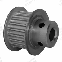 DAYTON Timing Pulley: Curvilinear, Fixed, For 9 mm Belt Wd, 19 Teeth, 3 mm Pitch, Aluminum (MPN 19-3M09M6FA6). Key specifications — Brand: DAYTON; Finish: Clear Anodized; For Belt Series: Powerhouse®.