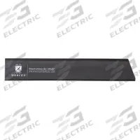 MERCER CUTLERY Knife Guard: 1 pcs, 10 in Overall Lg, 2 in Overall Wd, Black, Polystyrene (MPN M33112P). Key specifications — Brand: MERCER CUTLERY; Holding Capacity: 1 pcs; Material: Polystyrene; Color: Black.