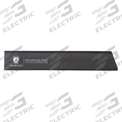 MERCER CUTLERY Knife Guard: 1 pcs, 10 in Overall Lg, 2 in Overall Wd, Black - Knife Guards & Scabbards