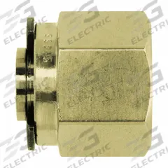 BRENNAN INDUSTRIES Compression Fitting Plug: 3/8 in OD Size, Tube, Brass (MPN N0304-06-B). Key specifications — Compatible Fitting Brands: Parker; Brand: BRENNAN INDUSTRIES; Series: N0304.