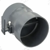 Butterfly Damper: PVC, For 4 in Duct Dia, 7 1/2 in Overall Lg, 4 1/2 in Inlet Dia (MPN PVCBD04). Key specifications — Brand: PLASTIC SUPPLY.