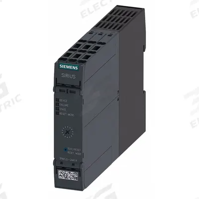 Siemens Compact Magnetic Motor Starter: Non-Reversing, 3 Poles, Electronic Protection - Non-Reversing Starters with Electronic Overloads