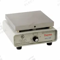 THERMO SCIENTIFIC Hot Plate: US Std Plug Type, 6 1/8 in Plate Wd, 6 1/8 in Plate Lg, Rectangular (MPN HP11515B). Key specifications — Brand: THERMO SCIENTIFIC; Includes Timer: No; Product Type: Hot Plate; Hot Plate Type: Hot Plate; Hot Surface Warning: Yes; Voltage: 120V AC; Plug Type: US Standard.
