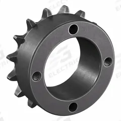 TSUBAKI Sprocket: For 40 Chain, 16 Teeth, 2.563 in Pitch Dia, 2.814 in Outside Dia, Steel (MPN 40H16). Key specifications — Brand: TSUBAKI; Required Bushing Series: H1.