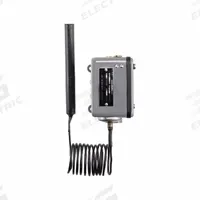 JOHNSON CONTROLS Line Volt Mechanical Tstat: 25° to 90°F, Steel, Adj, 4° to 25°F (MPN A72AE-1C). Key specifications — Switch Type/Action: DPST, Close on Rise; Temperature Control Range: 25° to 90°F; Temperature Differential: 4° to 25°F; Voltage: 120 to 600V AC; Capillary Length/Bulb Diameter: 6 ft Capillary, 6-3/4 in x 11/16 in Bulb; Brand: JOHNSON CONTROLS; Differential Type: Adjustable; Enclosure Material: Steel.