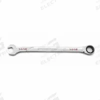 GEARWRENCH Combination Ratcheting Wrench: Alloy Steel, Full Polish Chrome, 1 1/16 in Head Size, Std (MPN 86446). Key specifications — attr309600: 1-1/16 in; attr309611: Full Polish Chrome; attr309610: Alloy Steel; attr309604: Yes; attr309612: No; attr309613: No; attr309615: No; attr324932: GEARWRENCH.