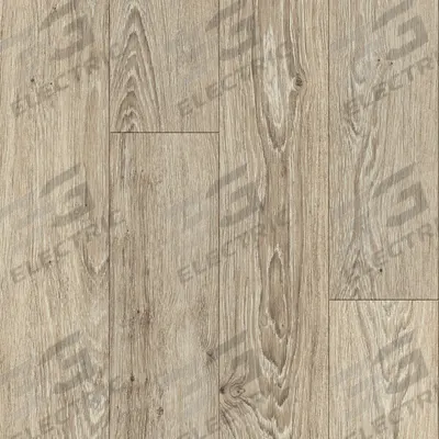ARMSTRONG FLOORING Vinyl Floor Tiles: Linen Breeze, Charlestown Oak, 6 in Tile Wd, Smooth - American Charm LVT