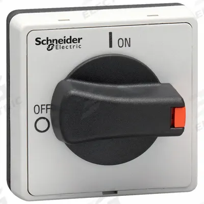 SCHNEIDER Rotary Handle: 0.2 in (5mm) Shaft Size - Switch Handles & Interlocks