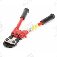 CRESCENT H.K. PORTER Bolt Cutters: Steel, For 5/16 in Max Dia Soft Steel, 14 in Overall Lg, Red (MPN 1490MC). Key specifications — attr308357: Red; attr308366: Steel; attr324820: CRESCENT H.K. PORTER.