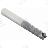 WIDIA HANITA Square End Mill: Carbide, TiAlN Coated, 4 Flute, 5/16" Mill Dia, 1-5/8" LOC, 4" OAL (MPN TF4V2508003S)