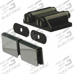 MONROE PMP Door Catch: 2 5/16 in Lg, 1 1/32 in Wd, 2 5/16 in Ht, Chrome (MPN 4FCX5). Key specifications — Brand: MONROE PMP.