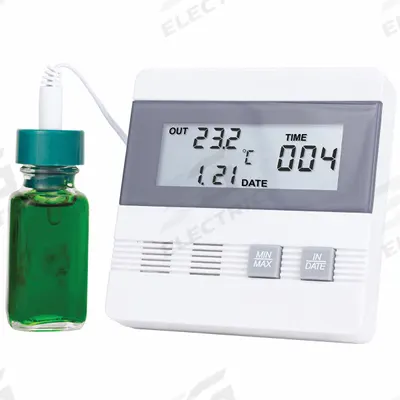 TRACEABLE Thermometers: -40°F to 176°F /-40°C to 80°C, ±1.5°C, Bullet, 6 ft Cable Lg - Standard Thermometers