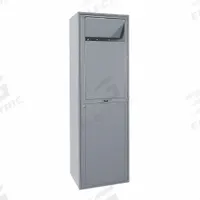 HALLOWELL Locker: 26 in x 21 in x 84 in, 1 Tiers, 1 Units Wide, Dark Gray, # Plate Included, Gray (MPN HUE614-SC-HG). Key specifications — Brand: HALLOWELL; Locker Color: Dark Gray; Assembled: Assembled; Number Plate Included: Yes.