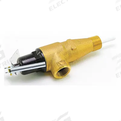 LOCHINVAR Relief Valve: MNPT x FNPT, 3/4 in x 3/4 in Connection Size, Brass - ASME Section IV Temperature & Pressure Relief Valves