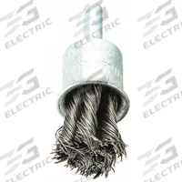 APPROVED VENDOR End Brush: Twisted Steel, 3/4 in Dia, 0.014 in Fill Dia, 1/4 in Shank (MPN 66252838879). Key specifications — Brand: APPROVED VENDOR.