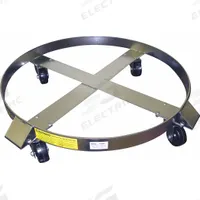 APPROVED VENDOR Drum Dolly: 900 lb Load Capacity, For 30 gal Container Capacity, Round, (4) Swivel (MPN 240192). Key specifications — Caster/Wheel Configuration: (4) Swivel; For Container Capacity: 30 gal; Deck Shape: Round; Brand: APPROVED VENDOR.
