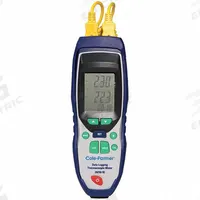 TRACEABLE Thermometer: -328°F to 2501, For Type J/Type K/Type R/Type S/Type T Thermocouple Type (MPN 2025092). Key specifications — Testing Functions: Min/Max Temperature; Accuracy: ±1 % of Reading + 1.8 °F/1 °C Below -148 °F/-99.9 °C; Brand: TRACEABLE.