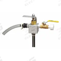 ERIEZ Coolant Mixer: Venturi, 10 gpm, 1:4 Max. Mixing Ratio, 2%to 20% Dilution Range, 1/2 in NPT (MPN 84-1020). Key specifications — Maximum Mixing Ratio: 1:4; Mixer Type: Venturi; Brand: ERIEZ; Includes: Swivel Garden Hose Adapter.