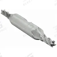 CLEVELAND Square End Mill: Carbide, Double End, 4 Flute, 3/16" Mill Dia, 1/2" LOC, 3" OAL (MPN C60277)