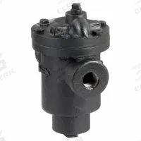 Steam Trap: Cast Iron, 1/2 in FNPT, 690 lb/hr, 80 psi Max., 450°F Max., Strainer Not Included (MPN IB00-2-80G). Key specifications — Installation Orientation: Horizontal; Brand: MEPCO; Configuration: In-line.