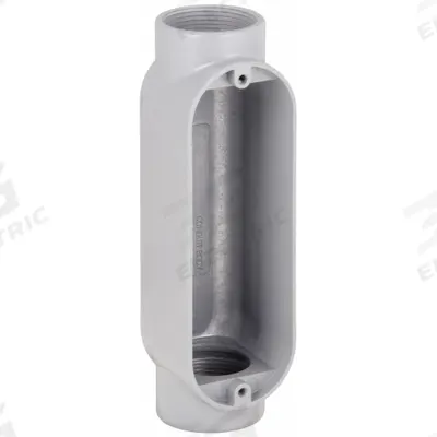 RACO Conduit Outlet Body: Aluminum, 1 1/2 in Trade Size, C Body, 30.8 cu in Body Capacity - C - Straight Type