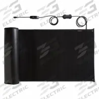HEATTRAK Snow Melting Mat: Snow Melting Mat, 36 in x 5 ft, 36 in Wd, 5 ft Lg, 1/2 in Thick, 120V AC (MPN HTP36-05). Key specifications — Brand: HEATTRAK; Color: Black; Product Type: Snow Melting Mat; Standards: CSA 22.2; Wattage Output: 540w; Voltage: 120V AC; Size (WxL): 36 in x 5 ft.