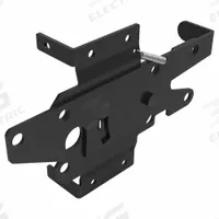 D&D Gate Latch: Post Latch, Gravity, 1/2 in Bolt Head Dia, Stainless Steel Std Post Latch, Steel (MPN DDSL2). Key specifications — Brand: D&D; Color: Black; Finish: Powder Coated; Latch Type: Gravity; Hardware Included: Yes; Material: Steel; Product Type: Post Latch.