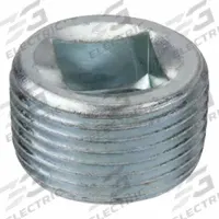 USA INDUSTRIALS Plug: Plug, 150 psi @ 72°F, 1/8 in, NPT Threaded, Malleable Iron (MPN ZUSA-PF-23267). Key specifications — Maximum Operating Pressure: 150 psi @ 72 °F; Thread Sealant Type: PTFE; Brand: USA INDUSTRIALS.
