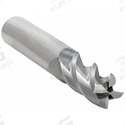 CLEVELAND Square End Mill: Carbide, 4 Flute, 1/2" Mill Dia, 5/8" LOC, 2-1/2" OAL (MPN C60040) - Fast-Cutting Carbide Square End Mills