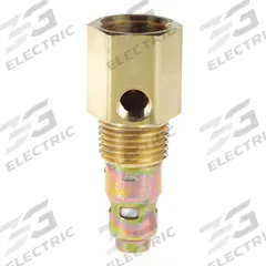 CONRADER Check Valve: In Tank, Brass, 3/8 in (F)NPT, 1/2 in (M)NPT, 500 psi Max. Pressure (MPN CTB3812). Key specifications — attr291949: 3/8 in (F)NPT; attr291950: 1/2 in (M)NPT; attr291957: Brass; attr294749: CONRADER.
