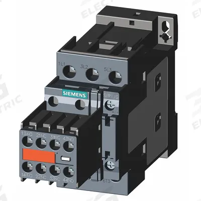 Siemens Magnetic Contactor: 3 Poles, 24V DC, 32 A - Safety Contactors