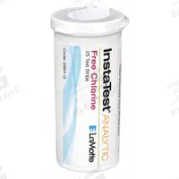 LAMOTTE Test Strips: Free Chlorine, 0 to 10 ppm Free Chlorine, Strip, 25 Tests, 3 in Overall Lg (MPN 2964-G). Key specifications — Test Form: Strip; Brand: LAMOTTE; Parameter Measurements Included: 0 to 10 ppm Free Chlorine.