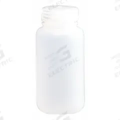 NALGENE Sampling Bottle: HDPE, 480 mL, 16 fl oz, Closure Included, Natural, 53-415, Polypropylene (MPN PLA-03175). Key specifications — Brand: NALGENE; Graduated: No; Body Color: Natural.
