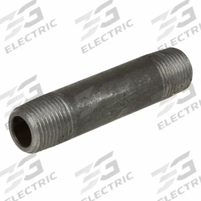 USA INDUSTRIALS Pipe Nipple: 1/8 in Nominal Pipe Size, Male NPT x Male NPT, 10 in Lg, Schedule 40 - Schedule 40 Low Pressure Pipe & Pipe Nipples with Thread Sealant