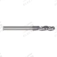 APPROVED VENDOR Ball End Mill: Carbide, AlTiN Coated, 3 Flute, 5/8" Mill Dia, 1-1/4" LOC, 3-1/2" OAL (MPN 222-001233)
