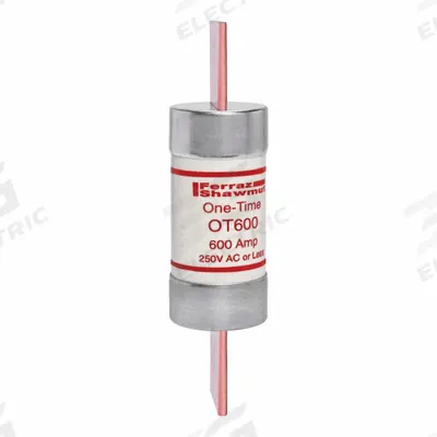 MERSEN Fuse: Class K5, OT Series, Fast-Acting, 600 A, 250 V AC, 250 V DC - Fast-Acting Blade Fuses